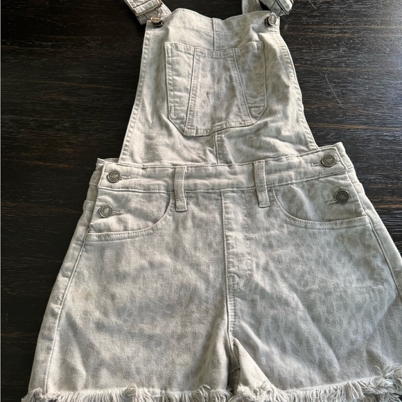 Kancan leopard print shortie overalls size xs-sm - Picture 7 of 7